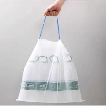 Drawstring Garbage Bag for House Use Factory Supply Thickened Drawstring Garbage Plastic Bag-1
