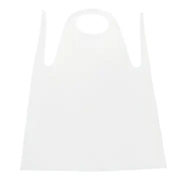 Disposable Food Safe PE Apron for Kitchen Cooking