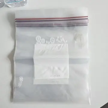 Reusable Transparent Snack Packaging Ziplock Bags