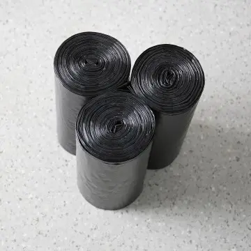 Heavy Duty Eco Black Big Trash Bags 55-60 Gallon Plastic Garden Waste Rubbish Can Liner